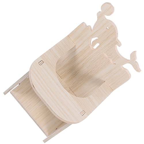 HEMOTON Hamster Futterstuhl aus Holz mit Tablett Kleine Haustier Futterhilfe für Hamster Meerschweinchen Igel Stabile Ruhe und Futterzone für Kleintierkäfige Dekoratives Tierzubehör HEMOTON Hamster Futterstuhl aus Holz mit Tablett Kleine Haustier Futterhilfe für Hamster Meerschweinchen Igel Stabile Ruhe und Futterzone für Kleintierkäfige Dekoratives Tierzubehör von HEMOTON