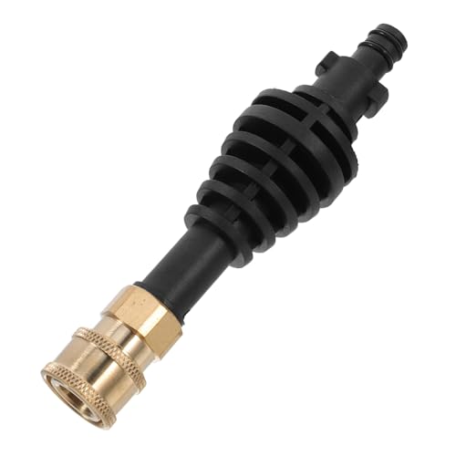 HEMOTON Hochdruckreiniger Verlängerungsstange Adapter Hochwertige Kurze Sprühdüse für Effektive Autowäsche Langlebig Einfach zu Montieren Passend für Hochdruckreiniger HEMOTON Hochdruckreiniger Verlängerungsstange Adapter Hochwertige Kurze Sprühdüse für Effektive Autowäsche Langlebig Einfach zu Montieren Passend für Hochdruckreiniger von HEMOTON