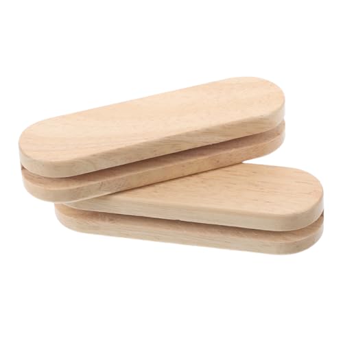 HEMOTON Holzgriff für Pfannen Hitzebeständiger Grillplattengriff aus Massivem Holz Komfortabler und Langlebiger Ersatzgriff für Kochgeschirr für Camping und Vielseitige Küchenanwendung von HEMOTON