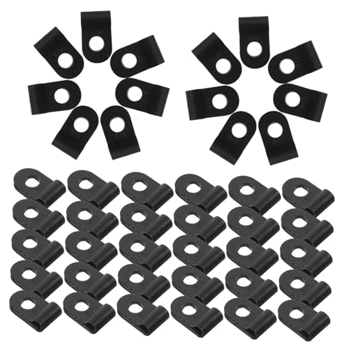HEMOTON 100stücke Kabel-clips Außenlicht-clips Drahthalter Für Lichtschlauch-clips Klemme Für Kabelmanagement Montageclip Für Koaxial Und Ethernet-kabel HEMOTON 100stücke Kabel-clips Außenlicht-clips Drahthalter Für Lichtschlauch-clips Klemme Für Kabelmanagement Montageclip Für Koaxial Und Ethernet-kabel von HEMOTON