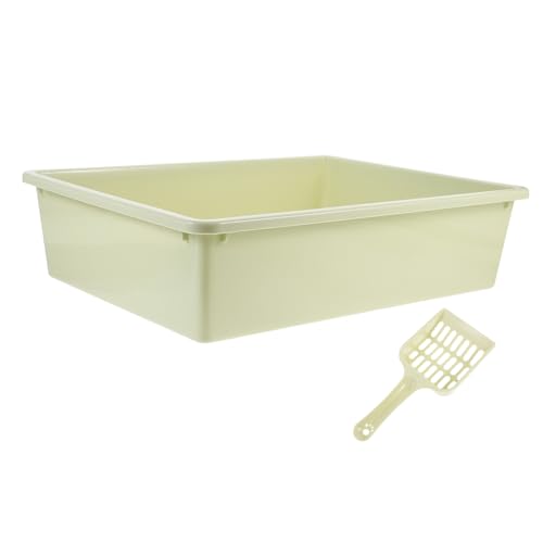 HEMOTON Katzenklo Klein mit Schaufel Offenes Katzenklo Tragbar Grün Praktisch Geruchshemmend Für Kleine Haustiere Haustierklo Haushalt Katzen Toilette HEMOTON Katzenklo Klein mit Schaufel Offenes Katzenklo Tragbar Grün Praktisch Geruchshemmend Für Kleine Haustiere Haustierklo Haushalt Katzen Toilette von HEMOTON