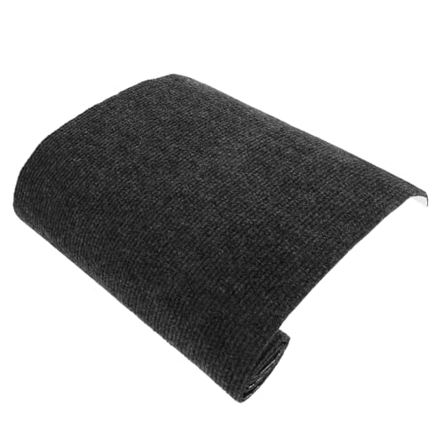 HEMOTON Katzensofa Schutzkissen Kratzmatte Selbstklebend Fusselfrei Katzenkratzmatte Für Möbelmatten Schutzform Teppich Katzenbaum Ersatz Polypropylenfasern Dunkelgrau von HEMOTON
