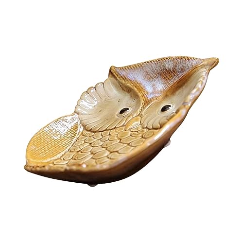 HEMOTON Keramik Eule Obst Platte Snack Platter Party Dessert Lagerung Eule Form Design Geschirr Zufällige Farbe von HEMOTON