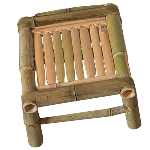 HEMOTON Kleiner Retro Bambushocker Stabiler Sitzhocker für Wohnzimmer Balkon und Badezimmer Multifunktionales Design für Sommernutzung und Dekoration Breit HEMOTON Kleiner Retro Bambushocker Stabiler Sitzhocker für Wohnzimmer Balkon und Badezimmer Multifunktionales Design für Sommernutzung und Dekoration Breit von HEMOTON
