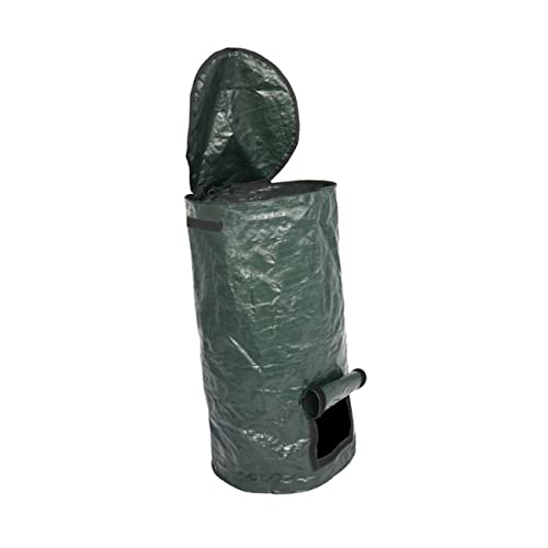 HEMOTON Kompostbeutel Grassack Gartenkompostbehälter Gartenabfallblattbeutel Gartenblatteimer Müllsäcke Rasen faltbar Mülleimer Müllsack Abfallbeutel Eimer zum Sammeln von Blättern Grün HEMOTON Kompostbeutel Grassack Gartenkompostbehälter Gartenabfallblattbeutel Gartenblatteimer Müllsäcke Rasen faltbar Mülleimer Müllsack Abfallbeutel Eimer zum Sammeln von Blättern Grün von HEMOTON