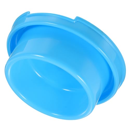 HEMOTON Kreisförmiger Futternapf für Katzen und Kleine Hunde Antischling Napf aus Hochwertigem Wasserdichtem rutschfest für Welpen und Kätzchen Zufällige Farbe Zufällige von HEMOTON