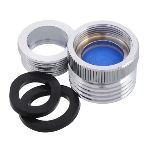 HEMOTON Küchen und Badezimmer Wasserhahn Adapter Flexibler Schlauchanschluss mit Wasserflusskontrolle für Einfache Installation und Langlebige Nutzung von HEMOTON