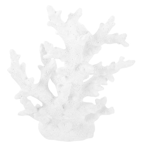 HEMOTON Künstliche Korallen Deko aus Resin für Aquarium Fischbecken Langlebig und Abriebfest Dekoratives Meeres-dekor für Einzigartige Gestaltung von Süßwasser Meerwasseraquarien von HEMOTON