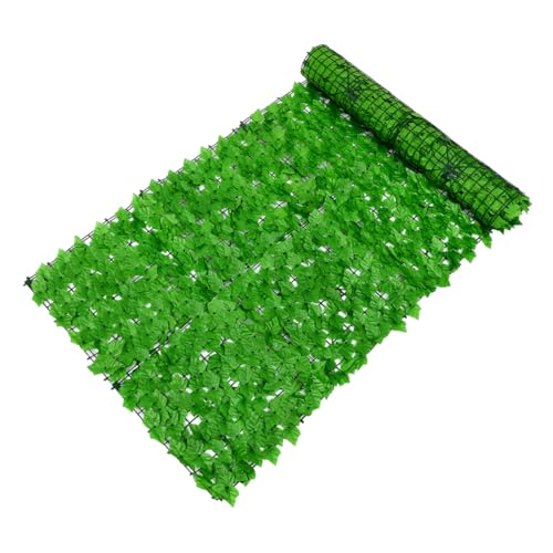 HEMOTON Künstlicher Gartenzaun Blättern Imitierte Pflanzen für Garten und Wohnraumdekoration und Langlebig für Gestaltung von HEMOTON