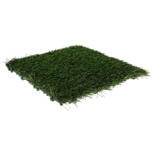 HEMOTON Künstlicher Rasenteppich Realistischer Kunstrasen für und Außen DIY Verlegbare Fliesen für Balkon Garten Terrasse Hohe Grüne Grasmatte für Gestaltung HEMOTON Künstlicher Rasenteppich Realistischer Kunstrasen für und Außen DIY Verlegbare Fliesen für Balkon Garten Terrasse Hohe Grüne Grasmatte für Gestaltung von HEMOTON