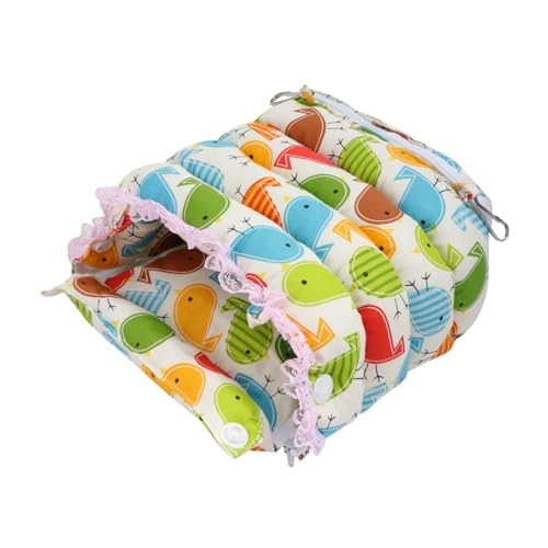 HEMOTON Kuschelnest für Vögel Winterfeste Hängematte aus Baumwolle Kleiner Vogelkäfig für Wellensittiche und Nymphensittiche Gemütlicher Schlafplatz mit Haken Einfachen Aufhängen HEMOTON Kuschelnest für Vögel Winterfeste Hängematte aus Baumwolle Kleiner Vogelkäfig für Wellensittiche und Nymphensittiche Gemütlicher Schlafplatz mit Haken Einfachen Aufhängen von HEMOTON