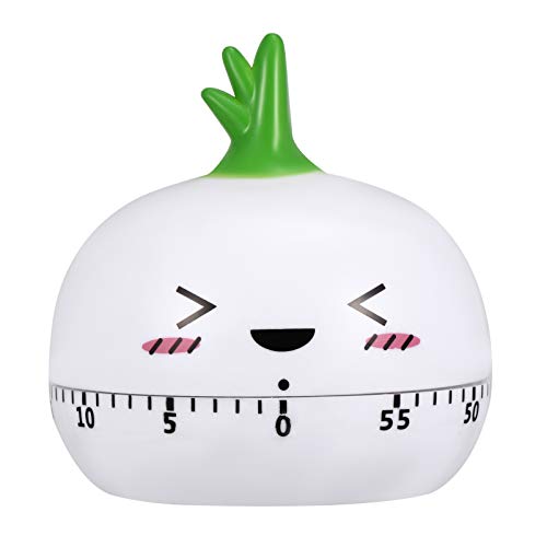 HEMOTON Mechanischer Timer 60 Minuten Küchentimer Zwiebel Form Eieruhr Zeitschaltuhr Kurzzeitwecker Küche Zeitmesser Kinder Klassenzimmer Uhr Wecker für Kochen Zuhause Schule Büro HEMOTON Mechanischer Timer 60 Minuten Küchentimer Zwiebel Form Eieruhr Zeitschaltuhr Kurzzeitwecker Küche Zeitmesser Kinder Klassenzimmer Uhr Wecker für Kochen Zuhause Schule Büro von HEMOTON