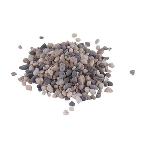 HEMOTON Natürliche Flusskiesel Mikrolandschaft Sandsteine Bunte Kleine Steine für Garten Deko Moosflasche Aquarium Landschaftsbau Vielseitige Dekorationssteine von HEMOTON