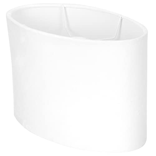 HEMOTON Ovaler Lampenschirm Aus Stoff E27 Für Tisch Und Stehlampe Und Einfacher Lampenschirm Für Moderne Heimdekoration Geeignet Für Hotel Und Wohnzimmer von HEMOTON