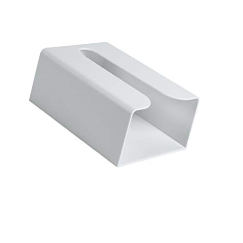 HEMOTON Papierhandtuchspender Ohne Bohren Kunststoff Kosmetiktücher Spender Toilettenpapierhalter Wandmontiert Küchenpapier Spender Küche WC Bad Papierhandtuch Spender Grau von HEMOTON