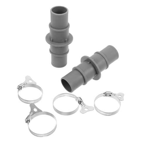 HEMOTON Pool Schlauchadapter Vakuumschlauch Anschluss mit Griffklemmen Kompatibel Schläuchen Langlebiger Poolschlauchverbinder für Schwimmbad Sauger und Pumpen HEMOTON Pool Schlauchadapter Vakuumschlauch Anschluss mit Griffklemmen Kompatibel Schläuchen Langlebiger Poolschlauchverbinder für Schwimmbad Sauger und Pumpen von HEMOTON