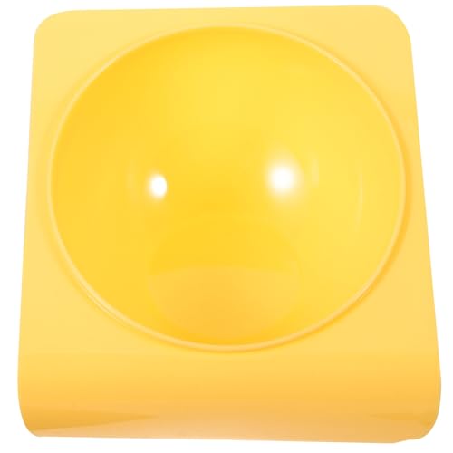 HEMOTON Praktischer Haustier Napf Leichter Rutschfester für Katzen und Hunde mit Breiter Basis für Futter und Wasser und Langlebig Gelb HEMOTON Praktischer Haustier Napf Leichter Rutschfester für Katzen und Hunde mit Breiter Basis für Futter und Wasser und Langlebig Gelb von HEMOTON