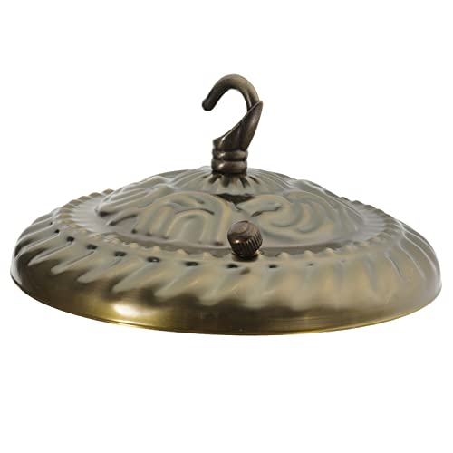 HEMOTON Retro Pendelleuchte Kronleuchter Montageplatte Deckenabdeckung Platte Deckenleuchte Halterung Deckenbaldachin Kronleuchter Teile Pendelleuchte Zubehör von HEMOTON