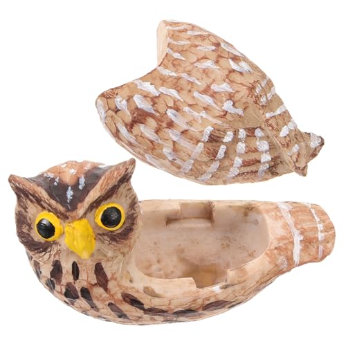 HEMOTON Schlüsselkasten Ornament Schlüsselversteck Für Draußen Gefälschter Tierschlüsselhalter Schlüsselsafe Tierschlüsselhalter Für Draußen Gartenschlüsselhalter von HEMOTON