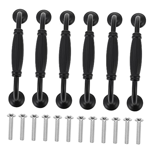 HEMOTON Set Mit 6 Aluminiumlegierung-schrankbeschlägen Elegante Türgriffe Bequemer Griff Für Den Kleiderschrank von HEMOTON