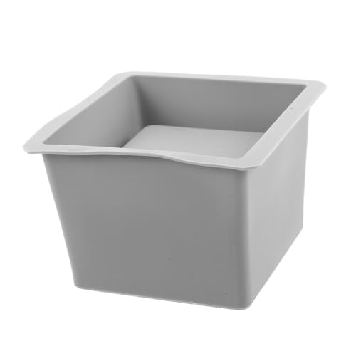HEMOTON Silikonform für Blumentöpfe DIY Sukkulenten Pflanzgefäß Beton Gipsform Langlebig Einfache Entformung für Kreative Pflanzengefäße von HEMOTON