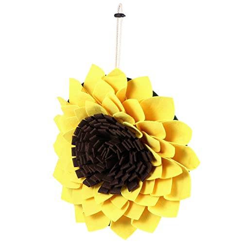 HEMOTON Sonnenblumenförmige Schnüffelmatte für Hunde Langsame Fütterung rutschfest aus Strapazierfähigem Geeignet für Stressabbau und Geistige für Große und Kleine Haustiere HEMOTON Sonnenblumenförmige Schnüffelmatte für Hunde Langsame Fütterung rutschfest aus Strapazierfähigem Geeignet für Stressabbau und Geistige für Große und Kleine Haustiere von HEMOTON