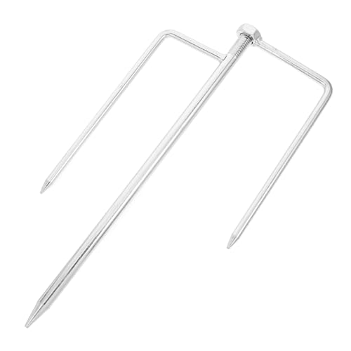HEMOTON Stabiler Metalldorn für Sonnenschirme Robuster Erdspieß für Strand und Garten Halterung für Sonnenschirme Langlebige Konstruktion für Sicheren Halt von HEMOTON
