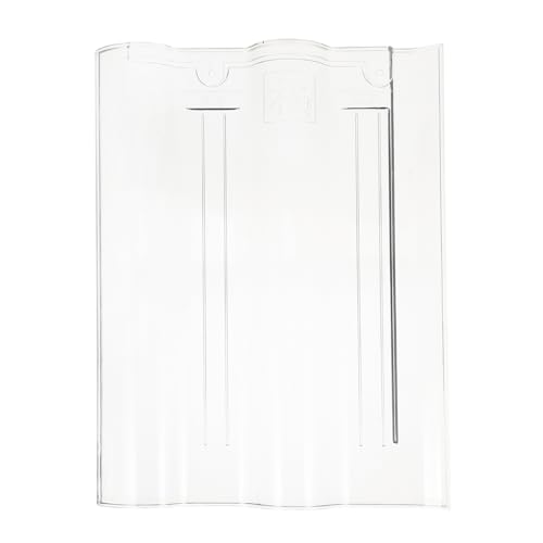 HEMOTON Tageslichtpanel Dachziegel für den Garten Dekoration Hofüberdachung Terrassenüberdachung Dach selber Machen Sonnenlicht Raumfliese Acryl Transparent von HEMOTON