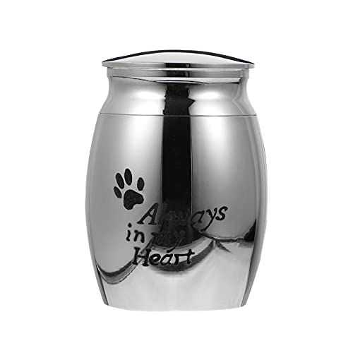 HEMOTON Tierurne für Haustiere Cinerary Jar mit Glatter Oberfläche und Robustem Design Für Erinnerungen an Geliebte für Wohnzimmer Schlafzimmer und HEMOTON Tierurne für Haustiere Cinerary Jar mit Glatter Oberfläche und Robustem Design Für Erinnerungen an Geliebte für Wohnzimmer Schlafzimmer und von HEMOTON
