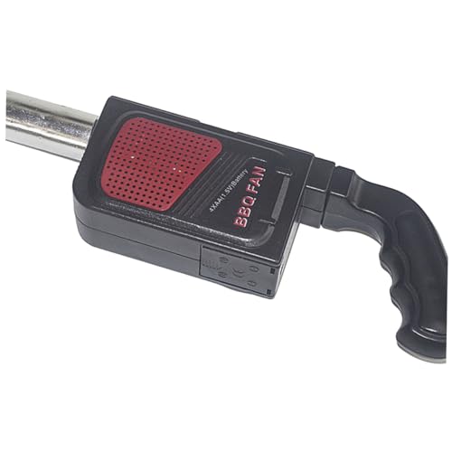 HEMOTON Tragbarer Elektrischer Grillgebläse mit Handgriff Handgehaltenes Bbq Luftgebläse für Camping Picknick und Grillen ohne Batterie HEMOTON Tragbarer Elektrischer Grillgebläse mit Handgriff Handgehaltenes Bbq Luftgebläse für Camping Picknick und Grillen ohne Batterie von HEMOTON