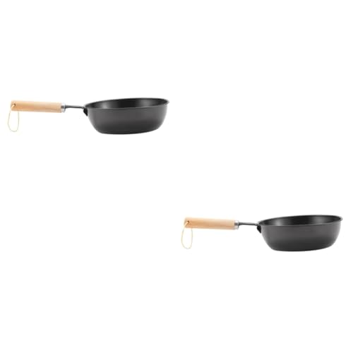 HEMOTON Tragbarer Grill Holzkohleofen Mini Naturbrenner Holzkohlekorb Heißer Kleiner Anzündkamin Campingausrüstung Holzkohlegrilltopf Campingkocher Holzkohle Anzündtopf 2 Stück von HEMOTON