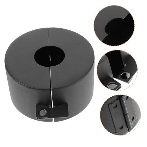 HEMOTON Türgriffschutz aus Robustem Material Verstärkungsriegel für Türknäufe Multifunktionale Verriegelung für Verdeckte Außen Öffnende Türschlösser Einfache Anbringung Zuverlässiger von HEMOTON