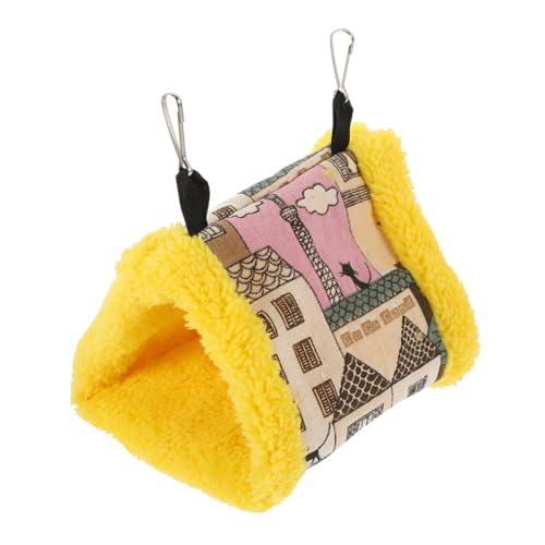 HEMOTON Vogel Hängematte für Winter Beheiztes Vogelnest für Papageien und Kleine Tiere Langlebiges Material Einfach Aufzuhängen für Wellensittiche und Nymphensittiche HEMOTON Vogel Hängematte für Winter Beheiztes Vogelnest für Papageien und Kleine Tiere Langlebiges Material Einfach Aufzuhängen für Wellensittiche und Nymphensittiche von HEMOTON