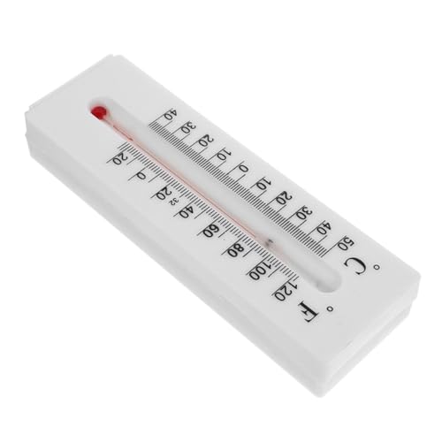HEMOTON Wandthermometer Schlüsselversteck Kunststoff Dekorativ Wetterfest Unauffällige Schlüsselbox für Außen Sichere Aufbewahrung von Schlüsseln und Wertsachen Einfache Befestigung von HEMOTON