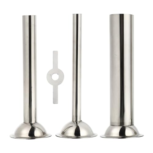 HEMOTON Wurst Stuffer Tubes Wurstfülltrichter Wurst Füllrohr Wurstfüller Fleischwolf Aufsatz Edelstahl Rohre Trichter für Fleischwolf Wurstfüllmaschine 12mm/ 19mm/ 32mm HEMOTON Wurst Stuffer Tubes Wurstfülltrichter Wurst Füllrohr Wurstfüller Fleischwolf Aufsatz Edelstahl Rohre Trichter für Fleischwolf Wurstfüllmaschine 12mm/ 19mm/ 32mm von HEMOTON