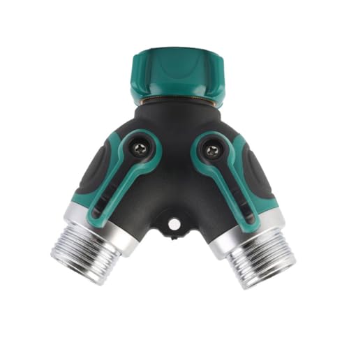 HEMOTON Y förmiger Gartenschlauch Verteiler Wasserhahn Adapter Abs Splitter mit Absperrhähnen US standard Schlauchkupplung für Garten Bewässerung und Waschgeräte HEMOTON Y förmiger Gartenschlauch Verteiler Wasserhahn Adapter Abs Splitter mit Absperrhähnen US standard Schlauchkupplung für Garten Bewässerung und Waschgeräte von HEMOTON