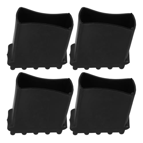 Hemoton Klapptritt 4Pcs Leiter Füße Abdeckungen Gummi Non Stiefleiter Füße Matten Leiter Matten Leiter Schuhkappe Ersatz Leiter Universal Leiter Fußabdeckungen 5X5 Cm Gummifüße von HEMOTON