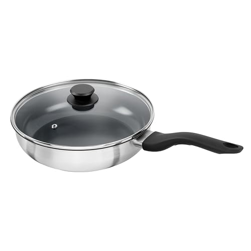 HENCKELS by ZWILLING Stream Schmorpfanne 28 cm, mit Deckel, mit Antihaft-Keramik-Beschichtung, Induktionsgeeignet HENCKELS by ZWILLING Stream Schmorpfanne 28 cm, mit Deckel, mit Antihaft-Keramik-Beschichtung, Induktionsgeeignet von HENCKELS by ZWILLING
