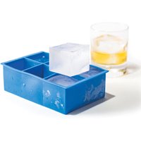 Eiswürfelbereiter Silikonform 6 x XXL WÜRFEL von HENDI