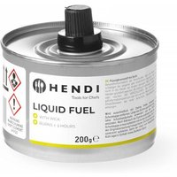 Flüssigbrennstoff mit Docht, Brenndauer ± 4 Stunden, 6 Stk - Hendi von HENDI