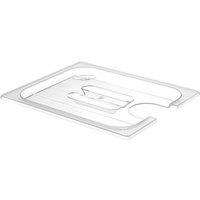 Hendi - Gastronorm-Deckel mit Sous-Vide-Stick-Aussparung, gn 1/2, Transparent, 265x325mm von HENDI