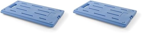 HENDI Kühlelement, für den Einsatz in Thermoboxen, GN1/1, 530x325x(H)30mm, HDPE (Packung mit 2) von HENDI