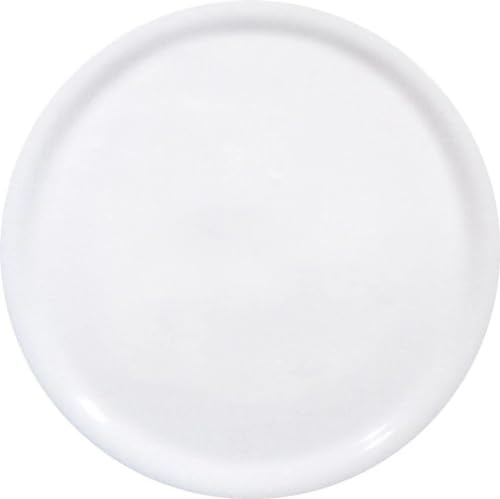 HENDI Pizzateller, Porzellan, Muster: einfarbig, Geschirrspüler und Mikrowellen geeignet, ø280x(H) 17mm, weiß von HENDI