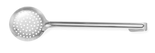 HENDI Schaumlöffel, Stück gemäß den HACCP, Schöpfkellen, Schaufeln, ø115x430mm, Edelstahl von HENDI