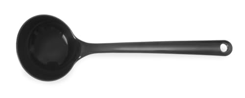 HENDI Soßenlöffel, mit Aufhängeöse, langer Griff, Schöpflöffel, Soßenkelle, Fassungsvermögen: 140ml, 302x94x(H)60mm, Polybutylenterephthalat, schwarz von HENDI