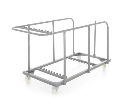 HENDI Transportwagen, für Tische, Platzsparende Aufbewahrung und Transport, Catering Möbel, 1800x850x(H)990mm von HENDI