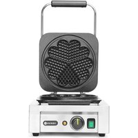 HENDI Waffeleisen 'Herz', 230V/2200W, 330x543x(H)251mm von HENDI