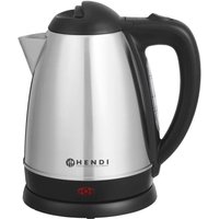 Hendi - Elektrischer Wasserkocher kabellos, 1,8L, 230V/2150W, 226x165x(H)310mm von HENDI