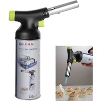 Hendi - Jet Crème-Brûlée-Brenner - Set mit Kartusche, 175x68x(H)260mm von HENDI