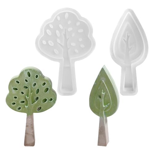 2PCS Silikonformen Baum Gießformen Häuser Kerzenformen zum Gießen, Silikonform Haus mit Fenster, Kerzenform Seifenform Epoxidharz Formen Haus Silikonform für Sojawachs Kerzen,Seife,Gips,Handwer (H) 2PCS Silikonformen Baum Gießformen Häuser Kerzenformen zum Gießen, Silikonform Haus mit Fenster, Kerzenform Seifenform Epoxidharz Formen Haus Silikonform für Sojawachs Kerzen,Seife,Gips,Handwer (H) von HENGBIRD